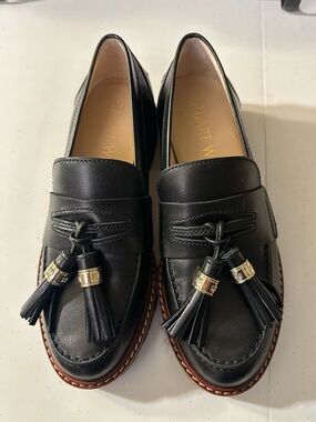 Stuart Weitzman Manila Tassel Loafers New Sz 4